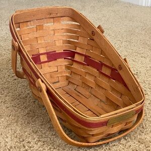 Longaberger Christmas Collection 1991 Edition Yuletide  Traditions Basket